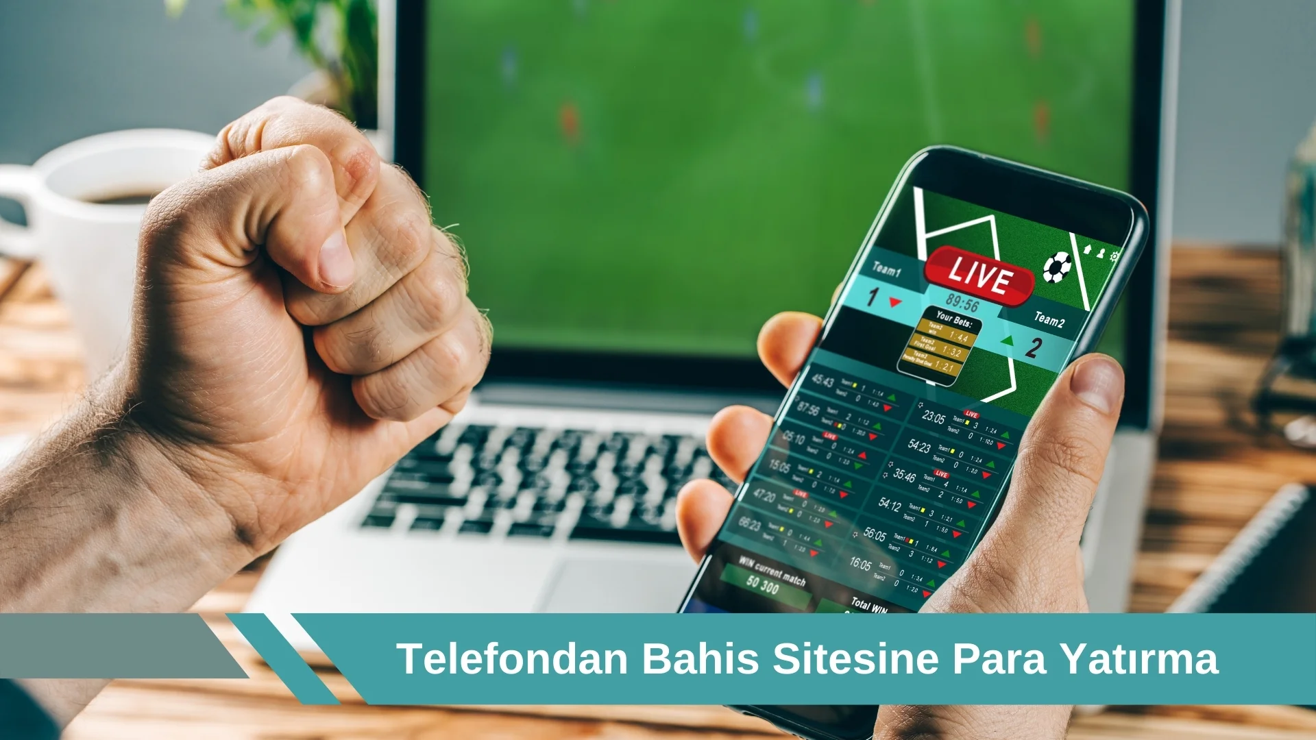 Tek Tıkla Telefondan Bahis Sitesine Para Yatırma! 